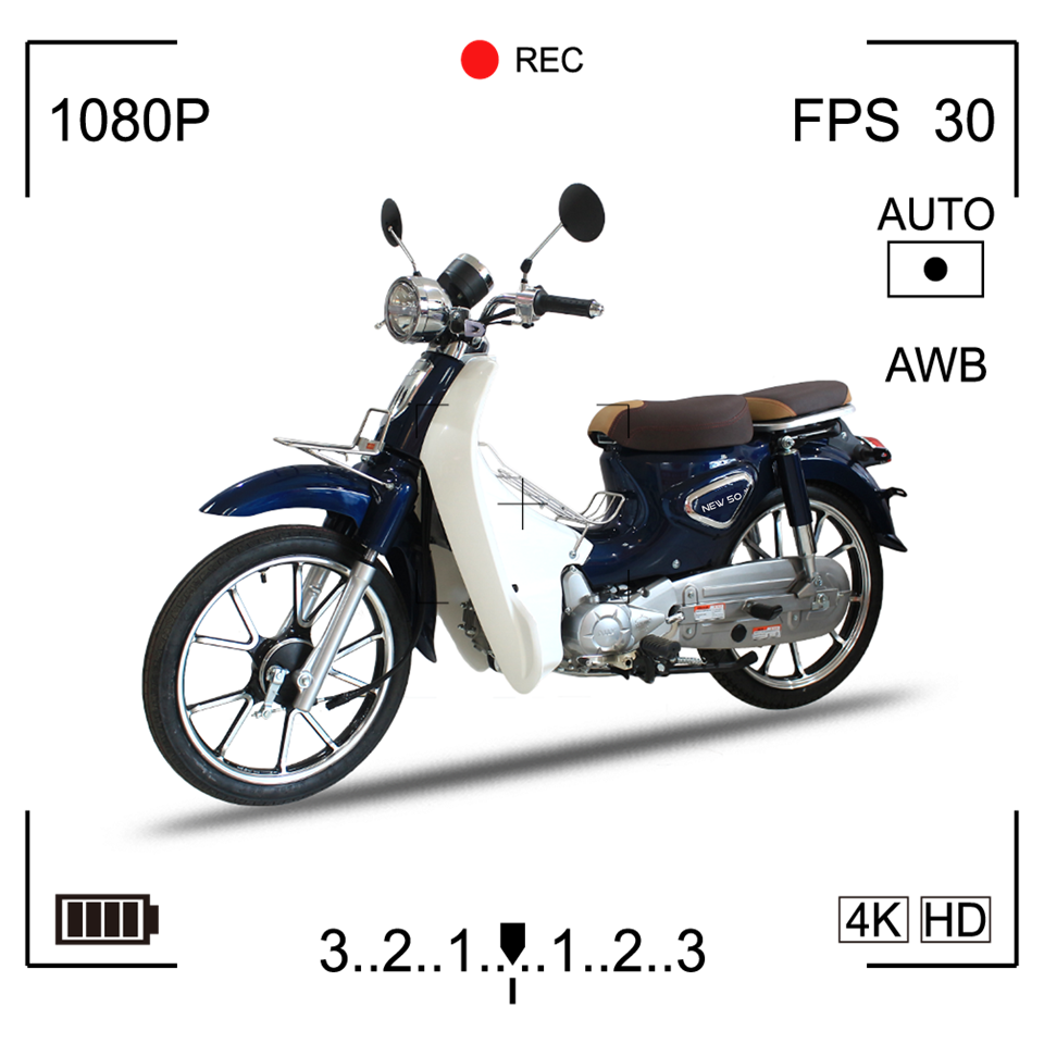 Thiết kế nổi trội của xe máy 50cc ALLY New 50